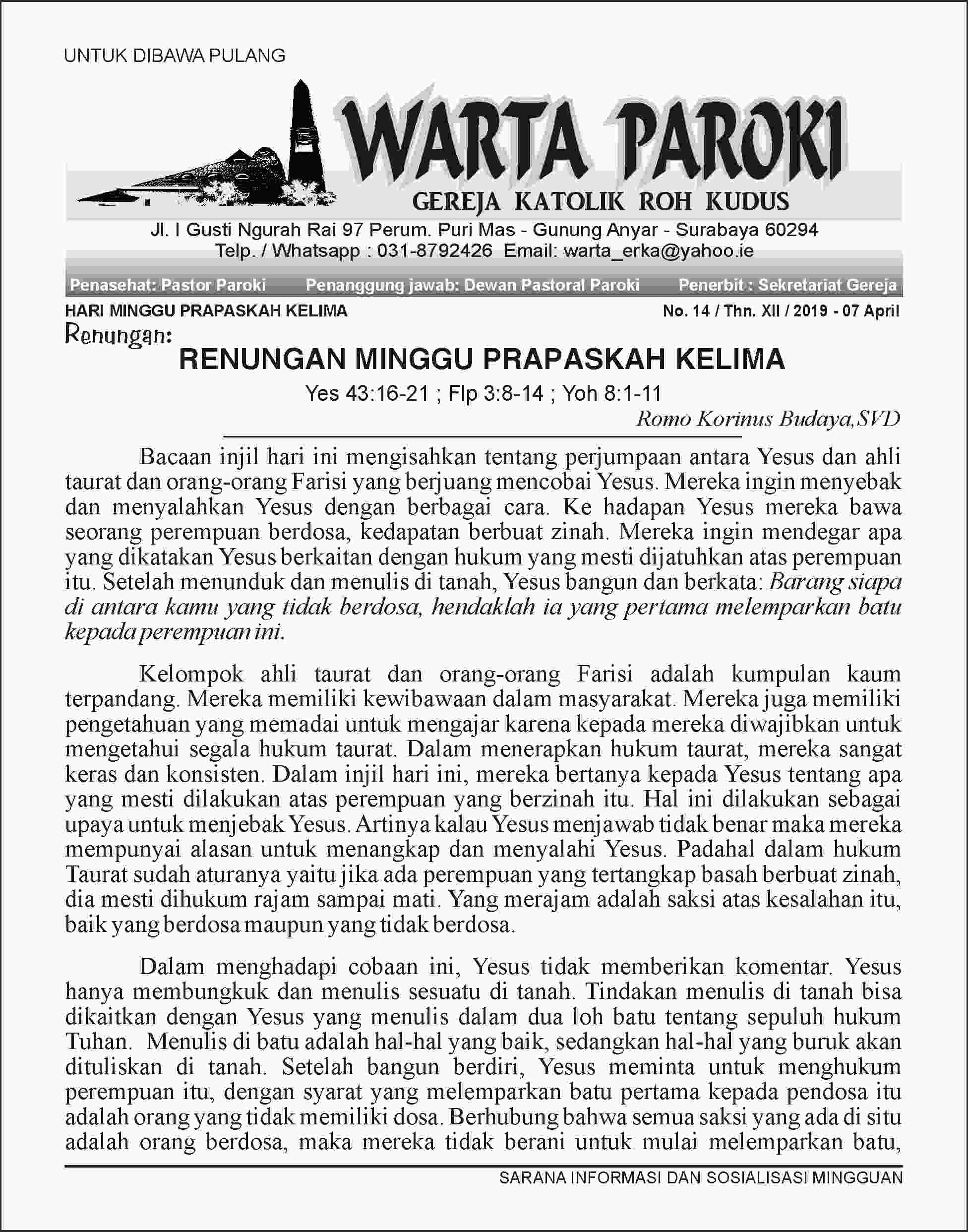 Paroki Roh Kudus